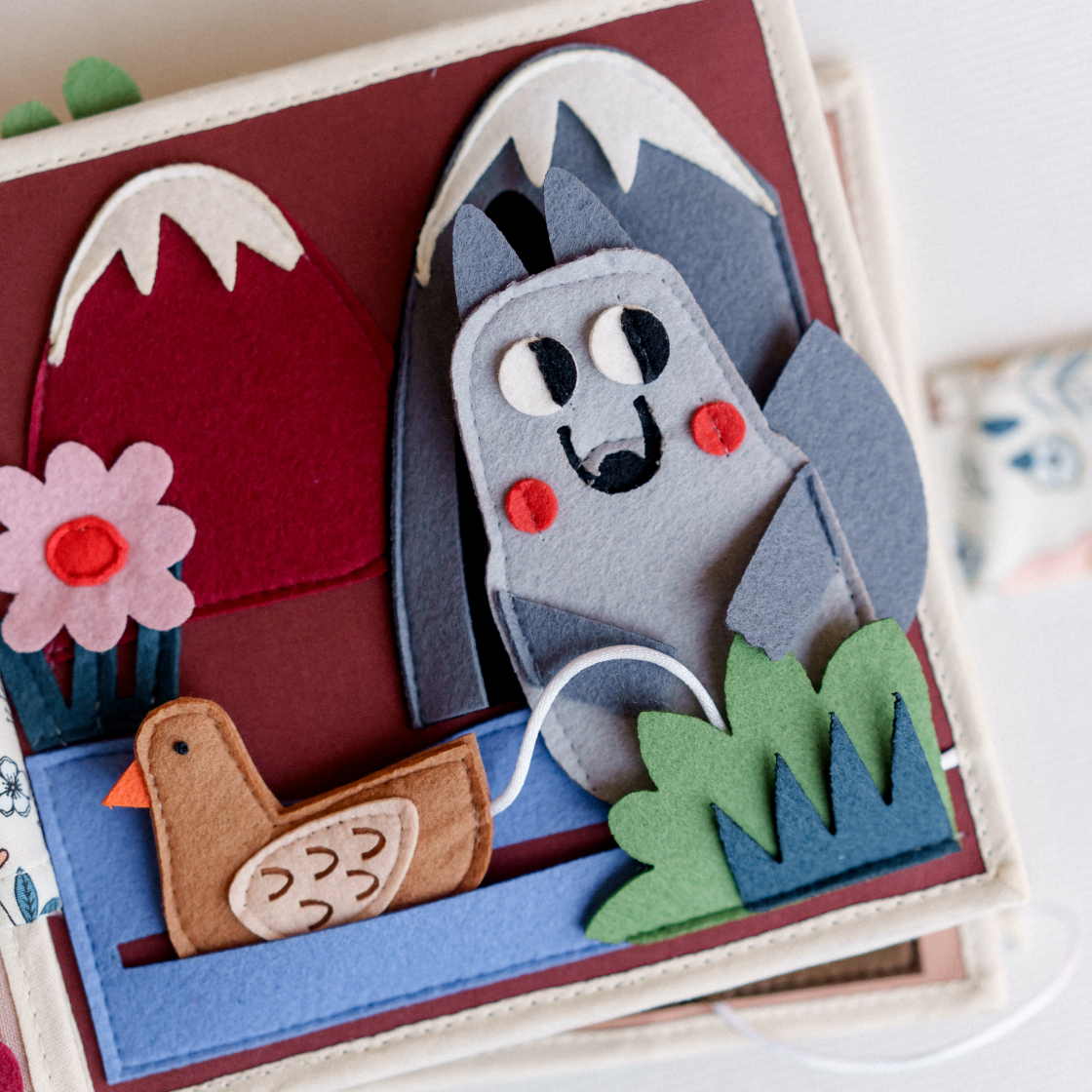 learning toy 2 year old, quiet book with owl, baby quiet play forest